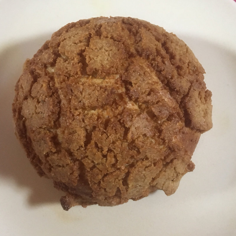 全粒粉のメロンパン(パンスケープ 長丘店)