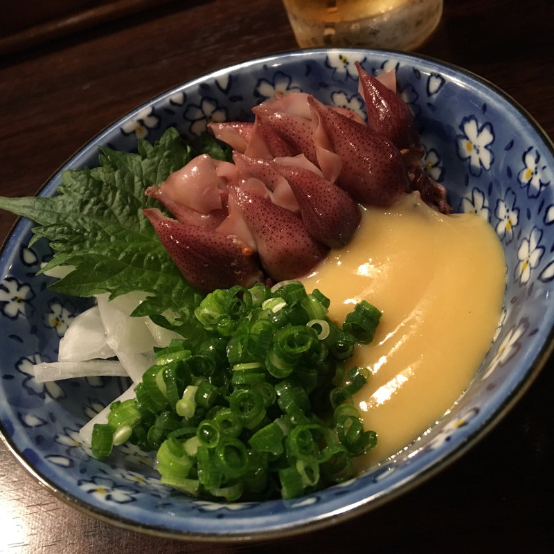 ホタルイカ酢味噌和え(磯ノ海)