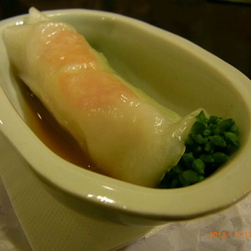 菜の花と金目鯛の生春巻(火ノ鳥 )