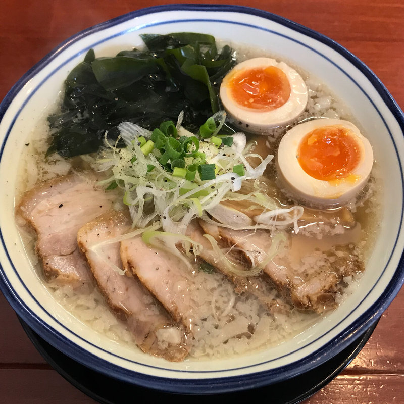 肉わかめ潮見そば(中華そば まるき )