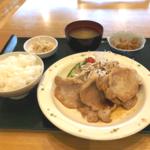 やまと豚の生姜焼き定食(さざんか)