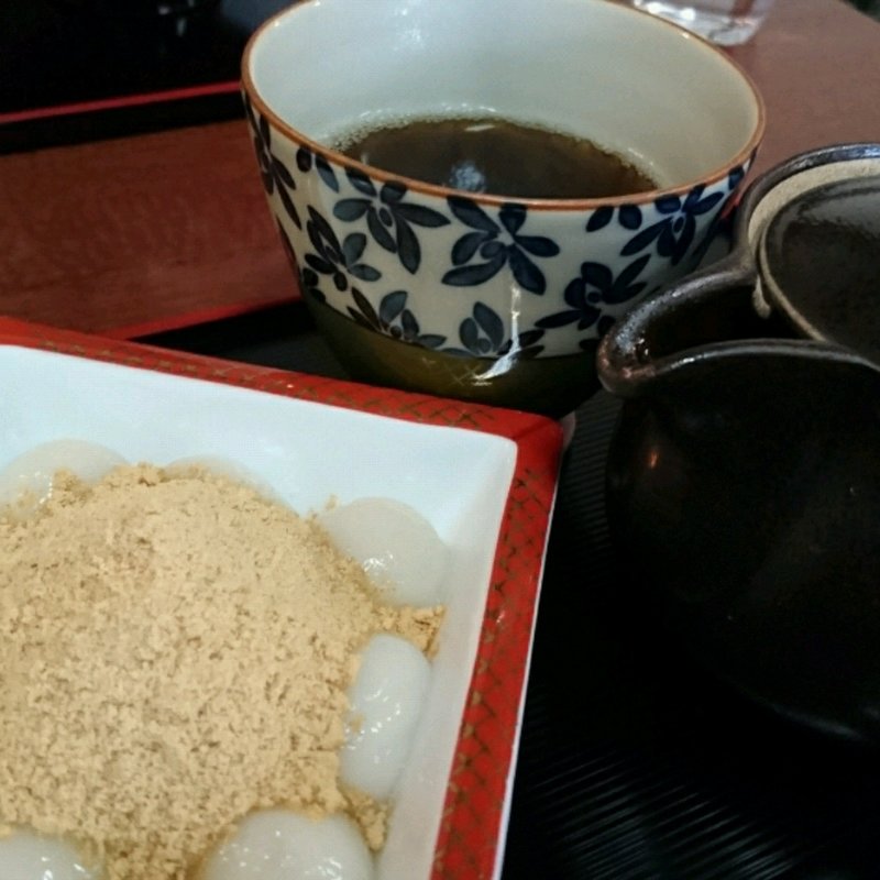 あつあつ白玉(鎌倉 無心庵（甘味処）)