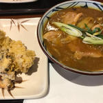 鴨肉カレーうどん(丸亀製麺大和)
