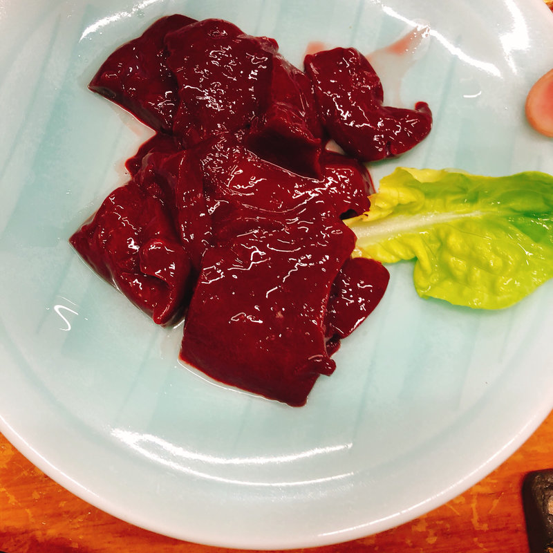 あぶりレバ塩(スタミナ苑)