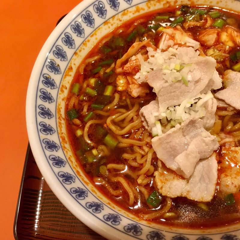 辣爆麺/醤油(中華料理 香州)