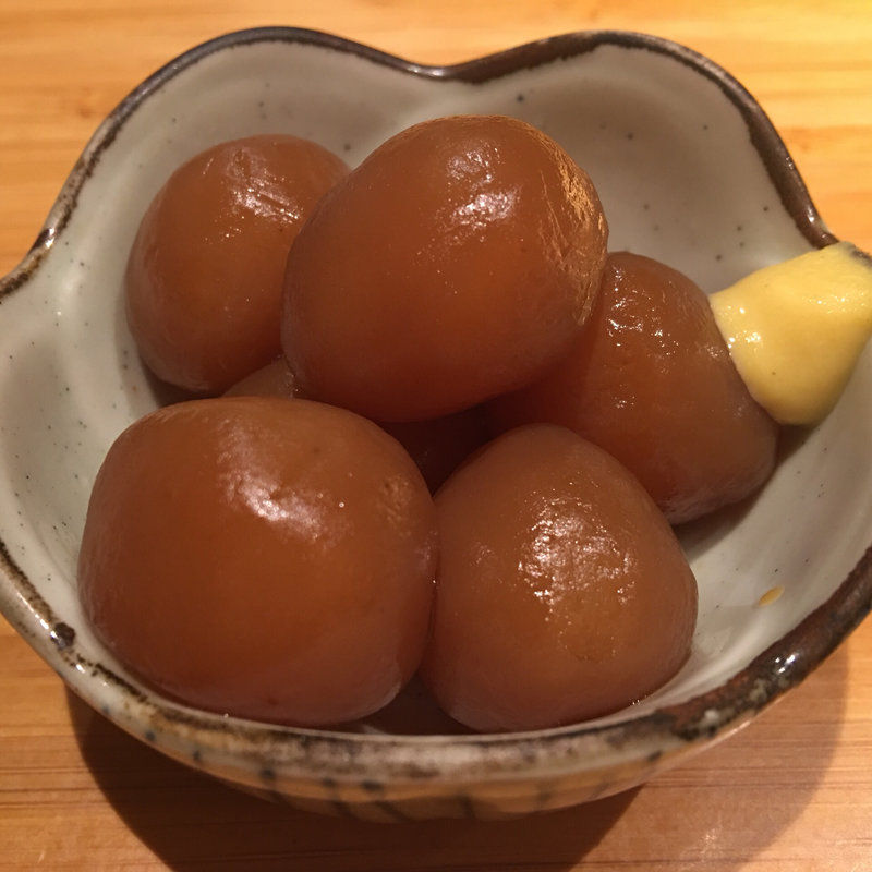 突き出し (こんにゃく)(居酒屋 源氏 （げんじ）)