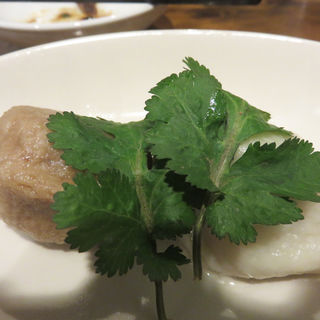 鹿肉の水餃子(中華菜 髙福)