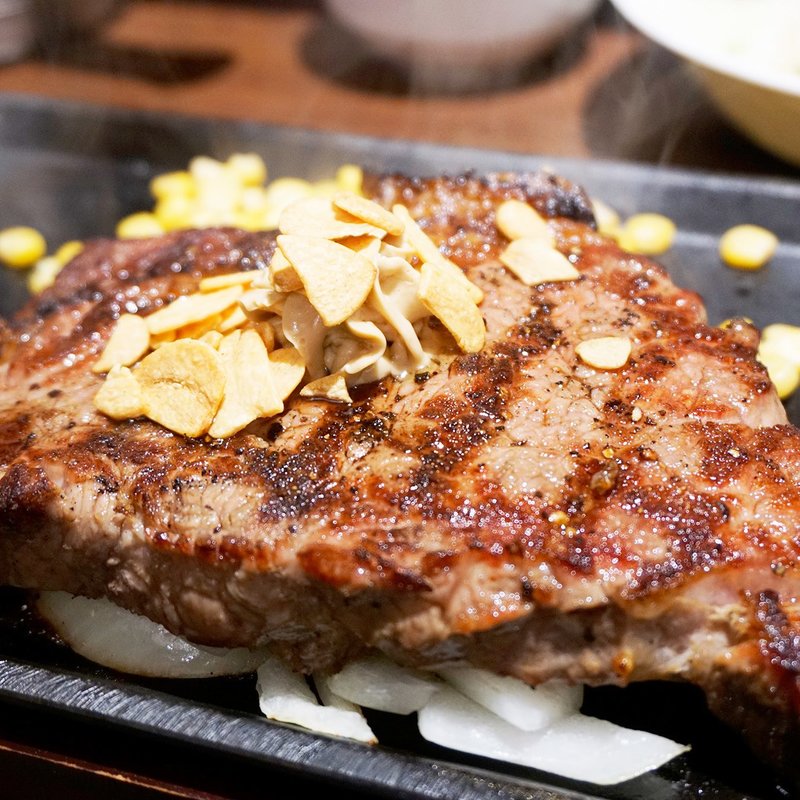 リブロースステーキ(いきなり！ステーキ 佐賀基山店)