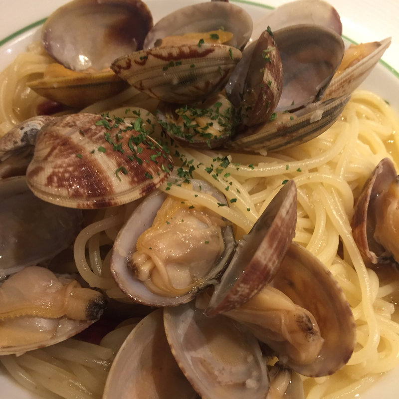 ボンゴレビアンコ(スパゲッティ食堂ドナ 新宿紀伊國屋店 )