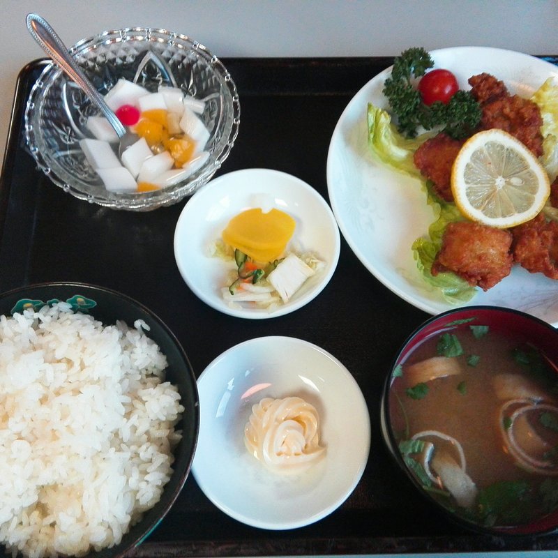 から揚げ定食(みかど チャイニーズレストラン )