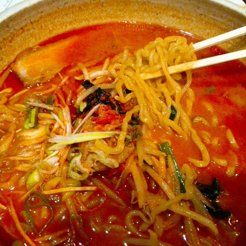 ニラなんばんラーメン総理大臣10辛(めん吉 )