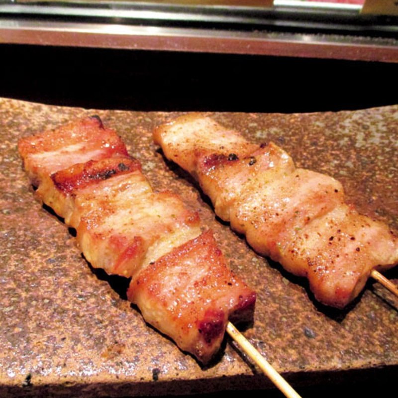 豚バラ(焼とりの八兵衛 六本木店)