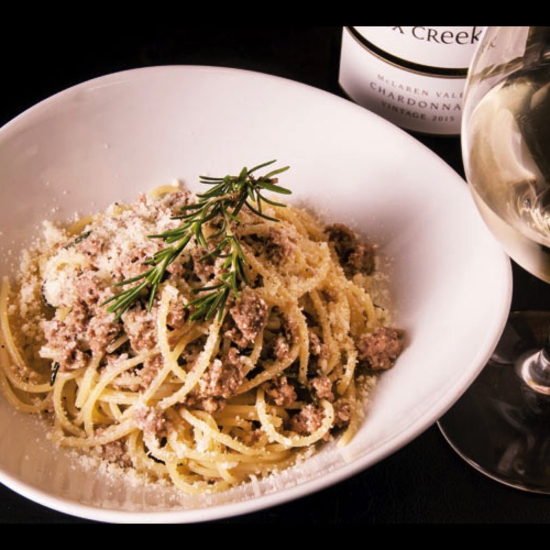 白ボロネーゼスパゲッティ ローズマリー風味(ズーガンズー 神楽坂店 )