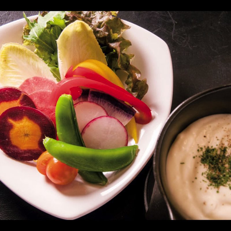 バーニャカウダ　オリジナル塩バーニャソース(ズーガンズー 神楽坂店 )