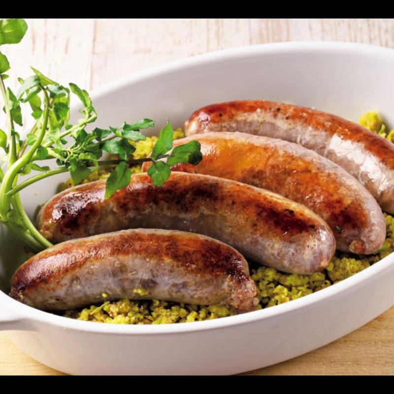 自家製でいごアグー豚ソーセージ4種盛合せ(沖縄クラフトビール＆琉球バル ガチマヤ（神保町駅）)