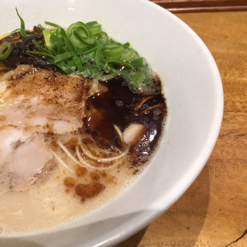 白丸元味＋マー油TP(一風堂 札幌狸小路店)