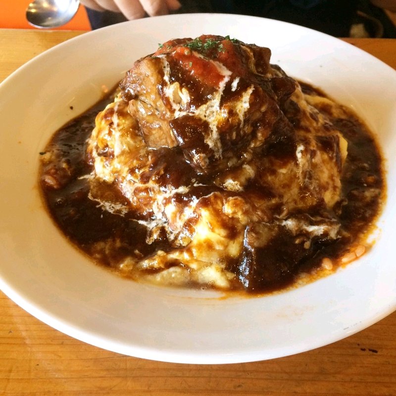 オムライス(なみへい食堂)