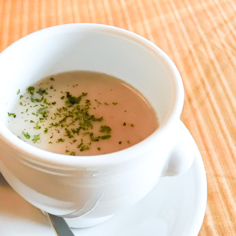 マッシュルームのすり流し クリーミィポタージュスープ(美讃大野 （びさんおおの）)