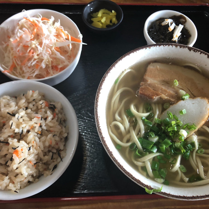 沖縄そばセット 小(そばやー きらばる )