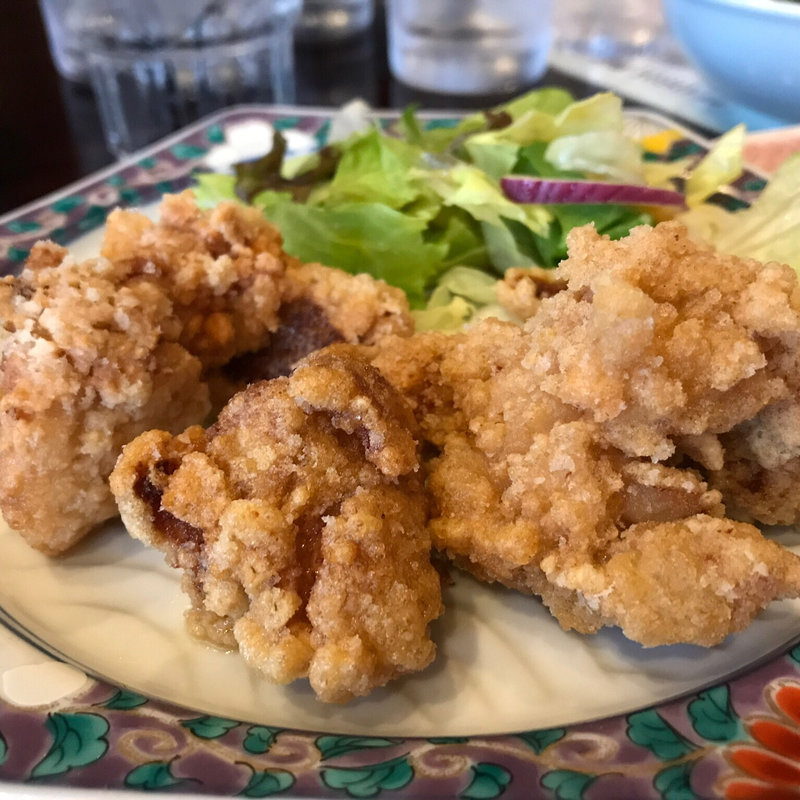 鶏の唐揚げ(梅鶏苑庄屋 佐々店 （ばいけいえんしょうや）)