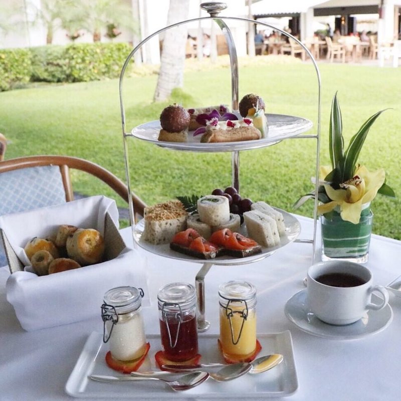 アフタヌーンティー(orchids at halekulani)