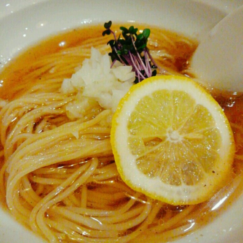 秋刀魚節の冷かけ(丿貫)