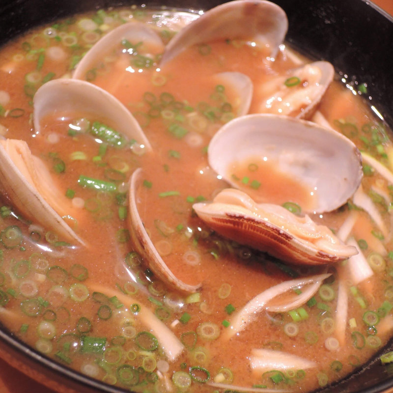 アサリ赤出汁(やまちょう)