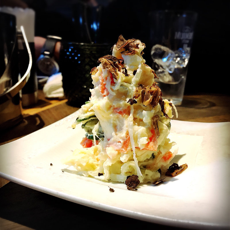 黒トリュフ入りポテトサラダ(海老麺総本家 ジモトヤ )