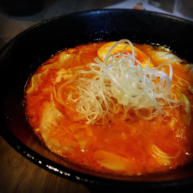 濃厚海老味噌(海老麺総本家 ジモトヤ )