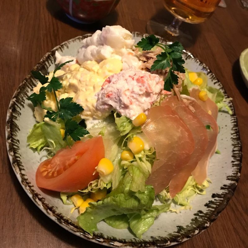 夕楽サラダ(居酒屋夕楽亭 )