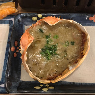 蟹味噌甲羅焼(磯丸水産 JR成田東口店)