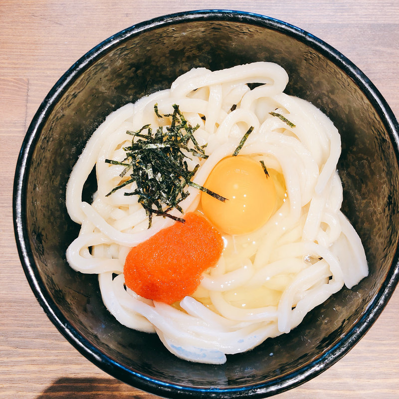 明太釜玉うどん(うどんが呼んでいる)