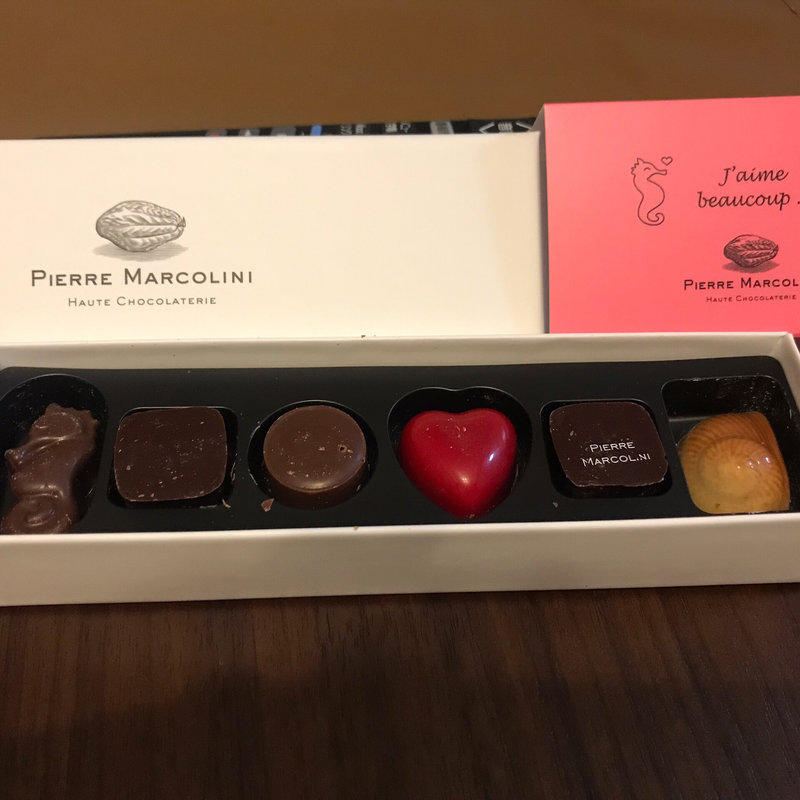 バレンタイン セレクション（6個入）(ピエールマルコリーニ 新宿店)