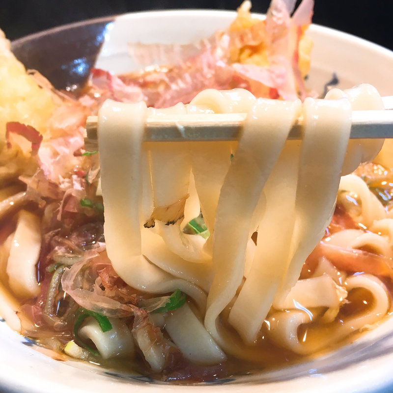 いか天きしめん(住よし ＪＲ名古屋駅・新幹線下りホーム店 （すみよし）)