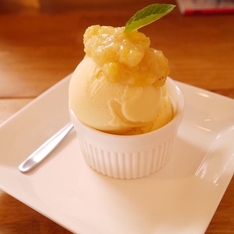 バナナアイス&バナナソース(ランバー ヤード （LUMBER YARD）)