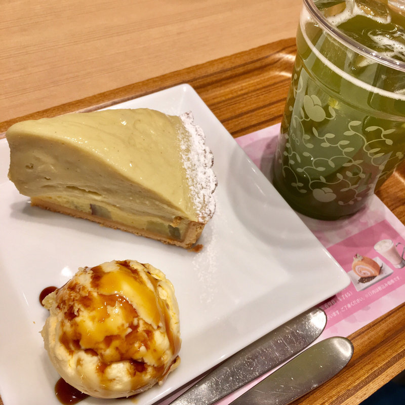 さつま芋のタルトセット(nana's green tea ららぽーとEXPOCITY店)