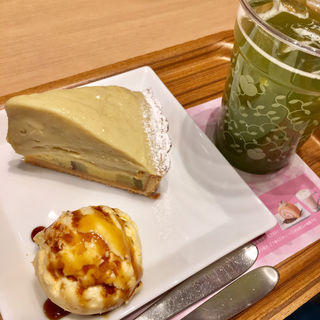 さつま芋のタルトセット(nana's green tea ららぽーとEXPOCITY店)