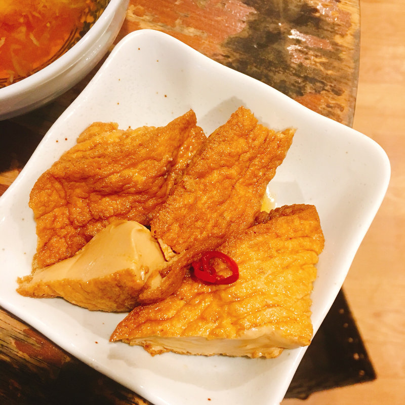 厚揚げ煮(立飲み たきおか 2号店)