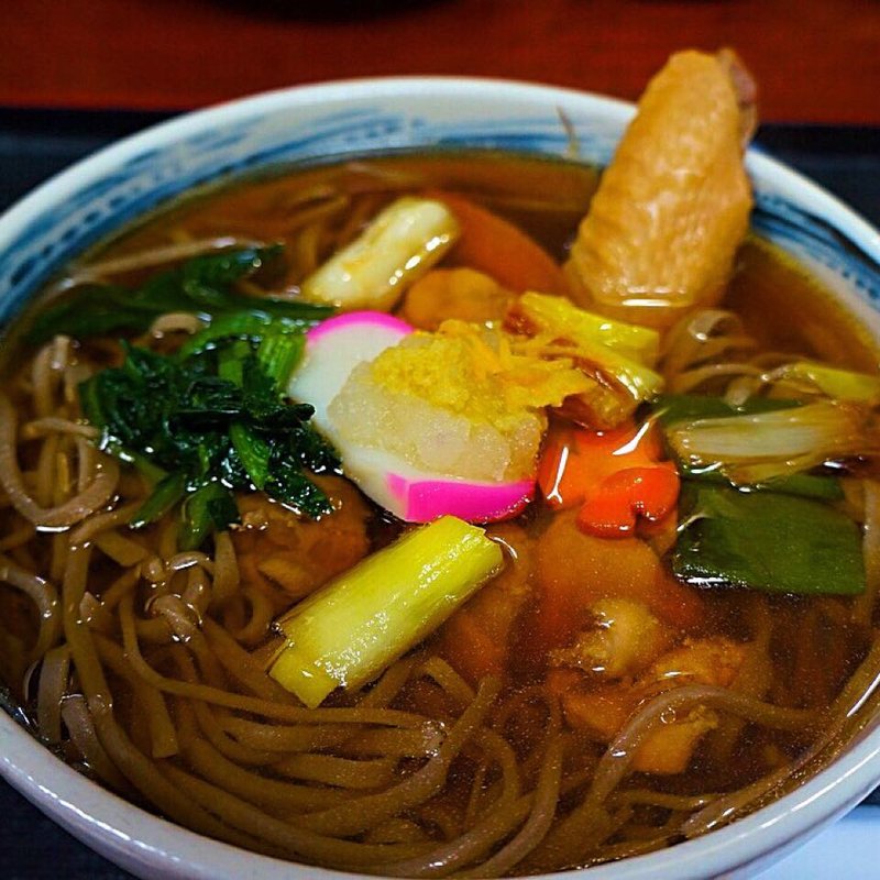 奥久慈しゃもの蕎麦(双葉食堂 )