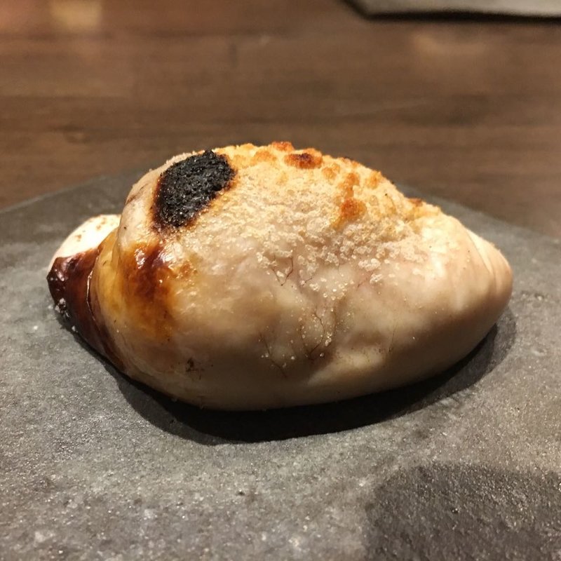 白子焼き(大阪とらふぐの会 赤坂店)