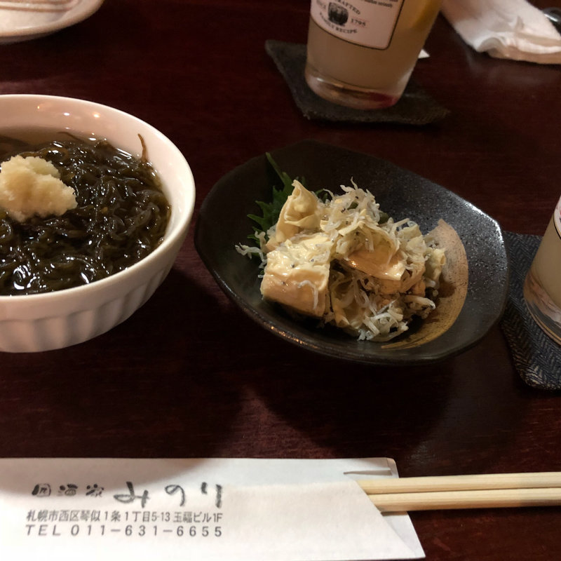 湯葉のシラス和え(囲酒家みのり)