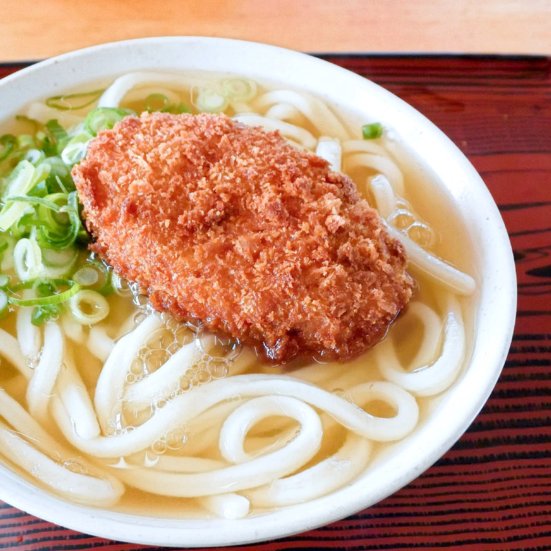 コロッケうどん（かけうどん+コロッケ）(めんくい )