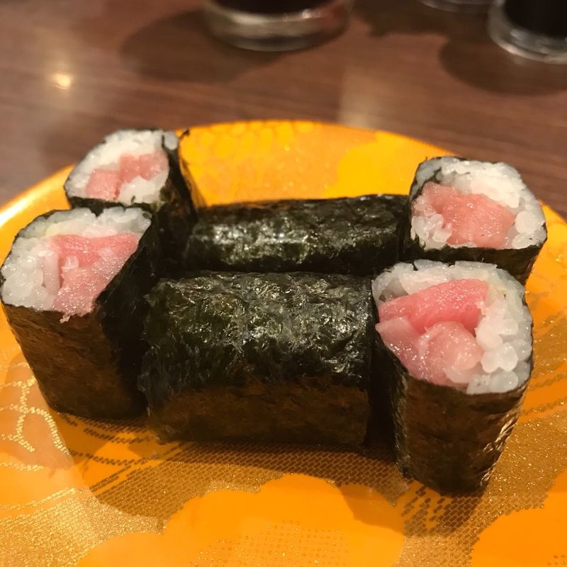 とろ鉄火(回転すし 海幸（かいこう）)