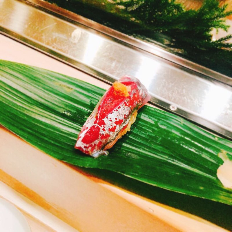 鯵の握り(まつ勘 麻布十番店 （まつかん）)