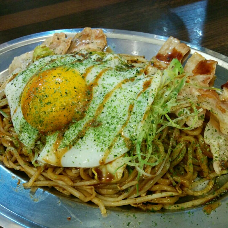 ソース焼きそば（大盛り）(鉄板家 シュウ)