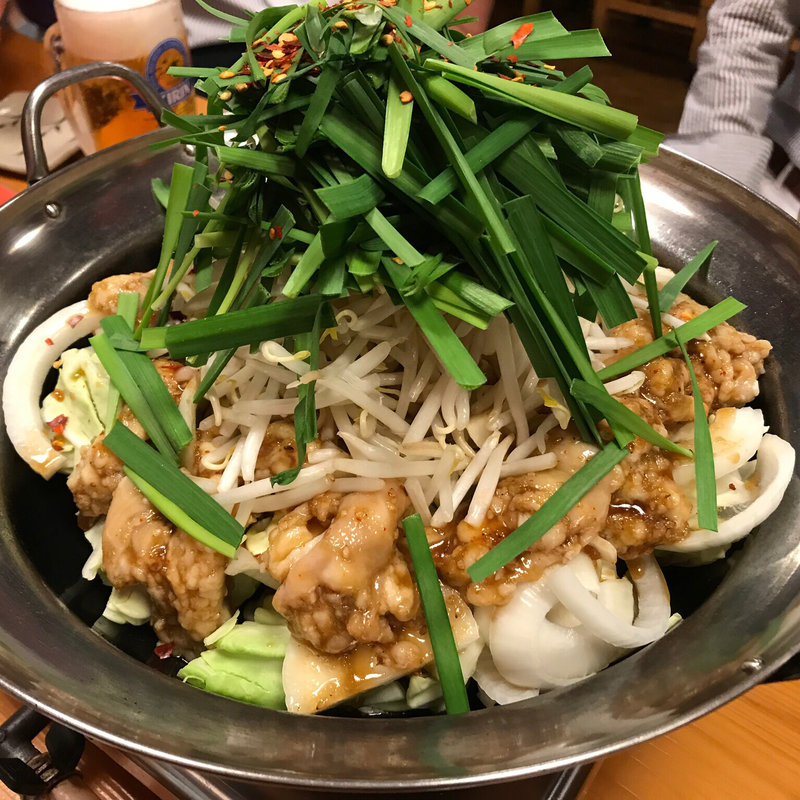 プルコギ風もつ鍋(居酒屋 串太)