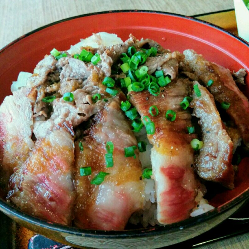 ステーキ切落し丼(大田原 牛超 柏店 )