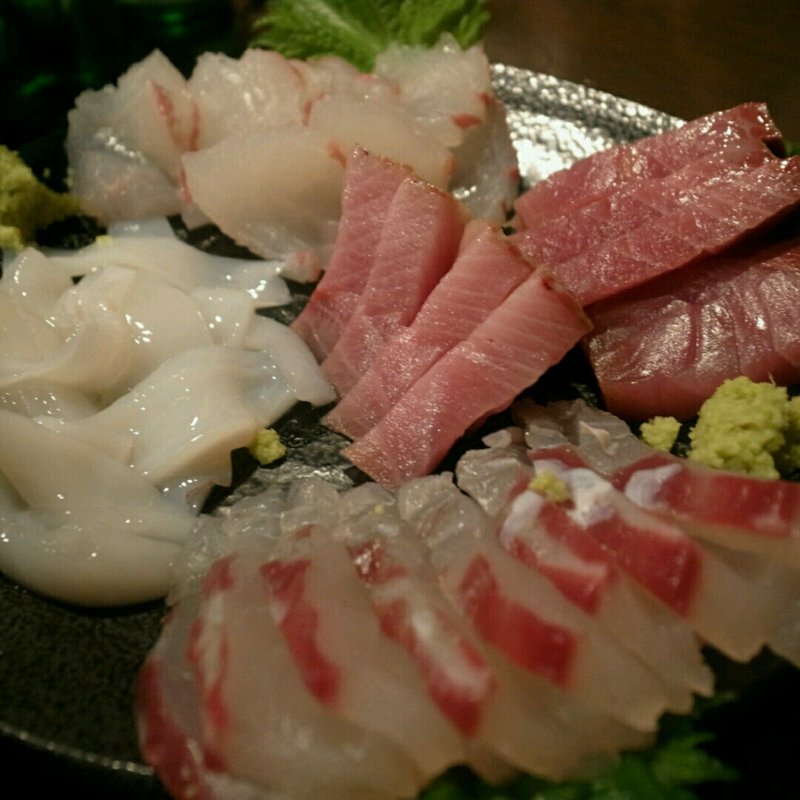 刺し身の盛合せ（コース）(つくしのこ （つくしの子）)