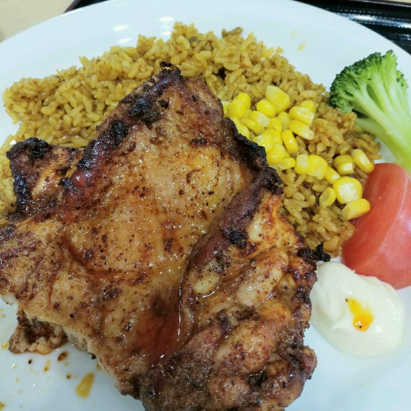 ドライカレー&タンドリーチキン(グリル浜町亭)