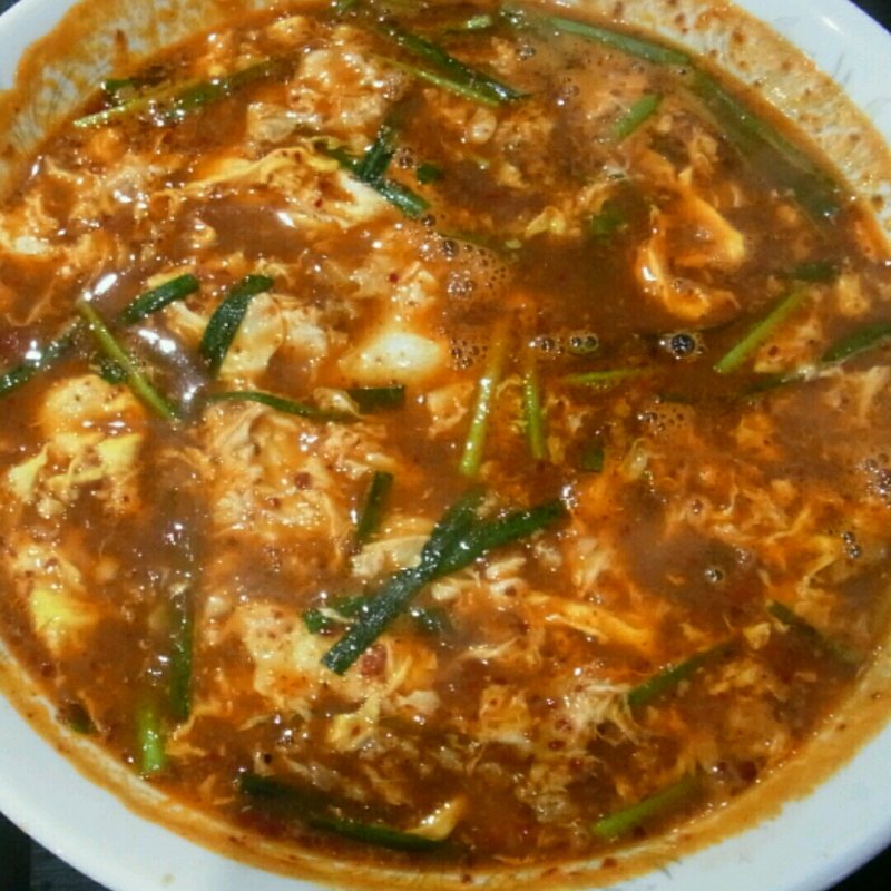 トマトの辛麺(辛麺屋 桝元 赤江店)